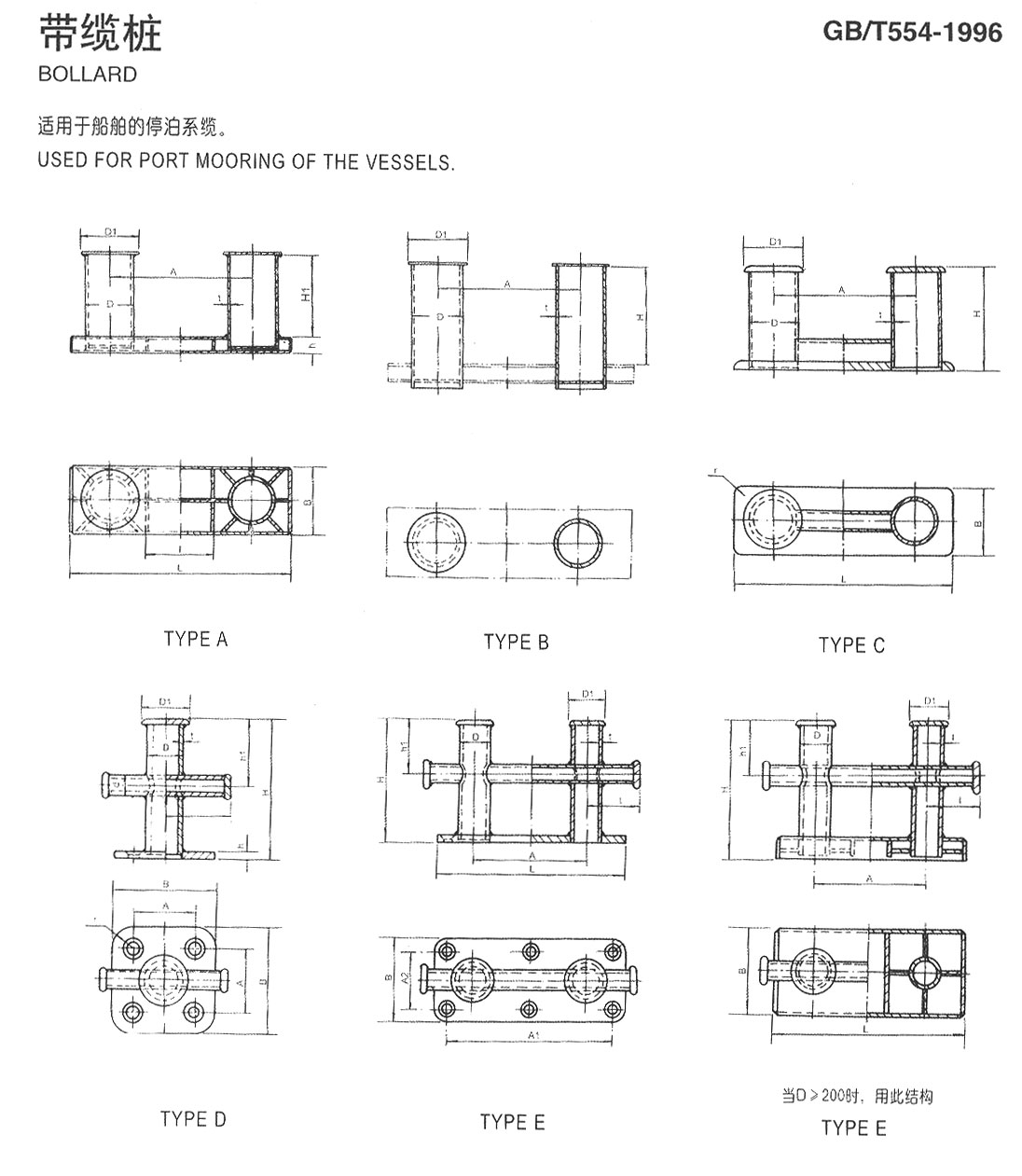 帶纜樁